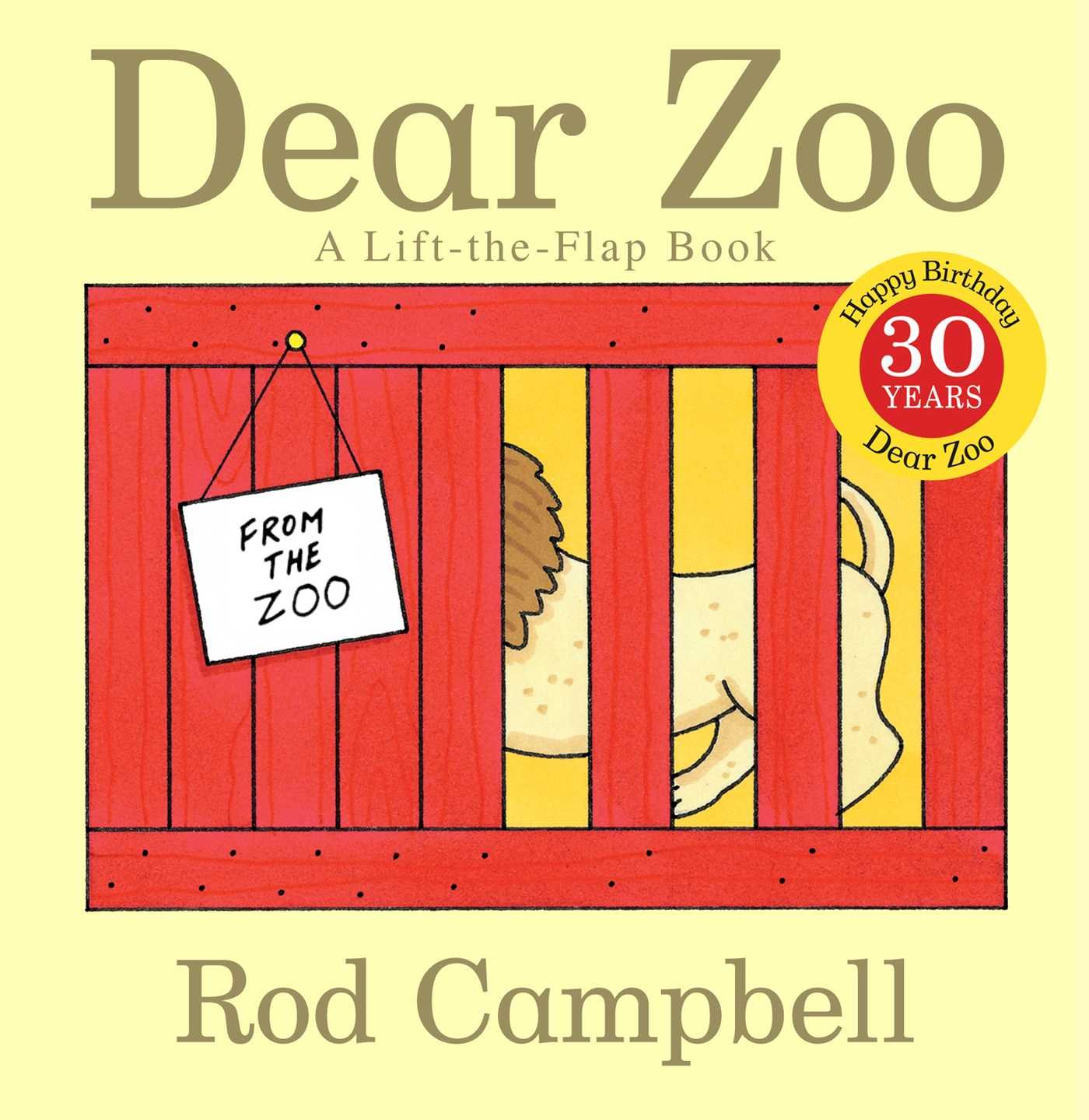 Dear zoo couverture
